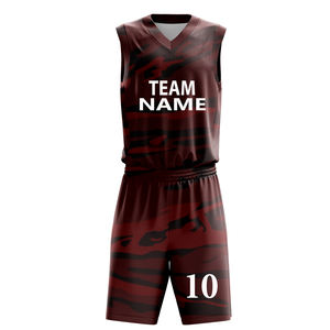 Diseño de Uniforme de Baloncesto Personalizado, Crea Tu Propio Logotipo, Conjunto de Sublimación Digital, Jersey de Baloncesto Reversible para Adultos y Jóvenes - Product Image 1