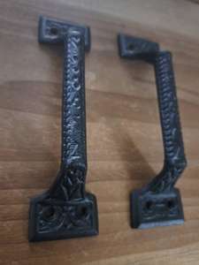 Nouvelle conception de poignées décoratives en fonte sur mesure pour armoires, portes et tiroirs, pour les acheteurs en gros - Product Image 2