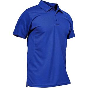 Camisas Casuales para Hombre Wembley Sports, Cuello en V, Manga Corta, Tela de Franela de Poliéster/Algodón, Servicio OEM, Todas las Tallas - Product Image 2