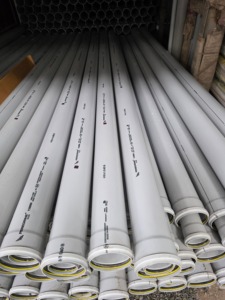 Tuyau PVC rond EcoFlow 160 mm, longueur 6 m, épaisseur 2 mm, raccord Sol Fit, marque Peregrine, pression 4 kg, fournisseur en gros pour l'agriculture - Product Image 2