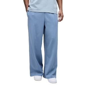 Pantalones Deportivos para Hombre, al por Mayor, Lisos, Gruesos, con Bolsillos Laterales, Logotipo Personalizado, Corte Regular, Ecológicos, Transpirables, Estilo Urbano - Product Image 1
