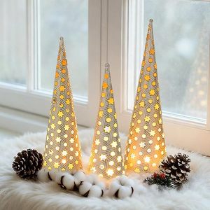 Nuevo Centro de Mesa Decorativo Navideño, Diseñado para Decoración del Hogar en Época Navideña y para Celebraciones Festivas - Product Image 3