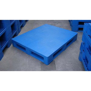 Venta al por Mayor de Palés Europeos de 4 Entradas, Palés de Plástico Resistentes de un Solo Lado, Reciclables - Product Image 5