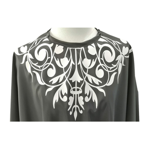 Capa de Barbero Impermeable para Salón, Capa Grande para Cortar el Cabello con Cierre Ajustable a Presión - Product Image 3