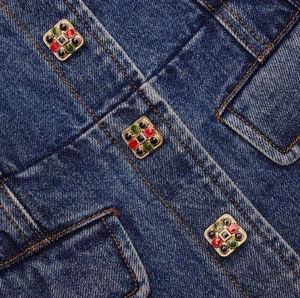 Conjunto de Mezclilla para Mujer, Estilo Pasarela de Milán, a la Moda, Venta al Por Mayor, Diseño Moderno - Product Image 3