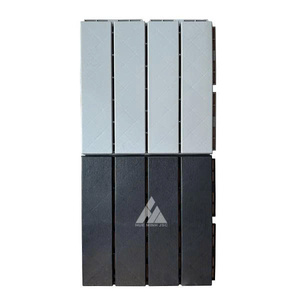 Dalles de terrasse modernes en PP IPE à 4 lames, à emboîtement double, 300x300mm, étanches, écologiques, faciles à assembler soi-même, garantie 5 ans - Product Image 5