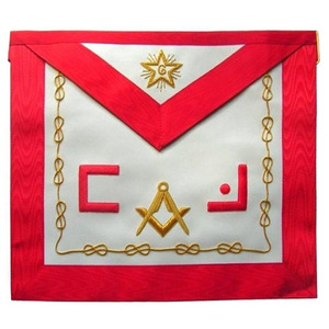 Mandil Masónico del Rito Francés de los Francmasones con Calidad Premium, Color y Logotipo Personalizados, Disponible en Todos los Tamaños - Product Image 3