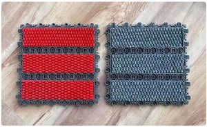Tapetes Modulares de Plástico Entrelazados de Alta Resistencia para Entrada, Portátiles - Product Image 3