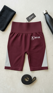 Shorts de sport athlétiques pour femme, taille haute, effet push-up fessier, compressifs, respirants, style streetwear, pour fitness, sport et yoga - Product Image 6