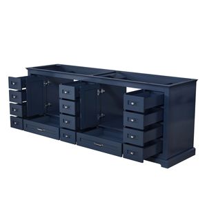 น้ำเงินกรมท่า 84 นิ้ว กว้าง 22 นิ้ว ตู้ห้องน้ำแบบสองอ่างล้างหน้า - Product Image 5