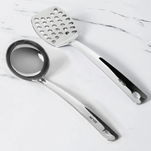 Natural Steel <b>Cooking</b> Spoon <b>Set</b> Nonstick Design Kitchen <b>Utensils</b> for <b>Cooking</b> Dishwasher At Cheap Price - Product Image 6