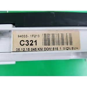 Ensemble de tableau de bord Sportage 1994-2008 (KPH) d'occasion OEM 940031F210 - Product Image 6
