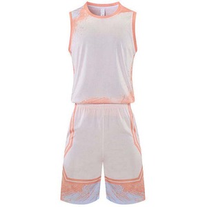 ชุดบาสเก็ตบอลแบบ sublimation printing ดีไซน์ล่าสุด คอลเลคชั่นใหม่ เสื้อและกางเกงขาสั้น ชุดยูนิฟอร์มบาสเก็ตบอล - Product Image 5