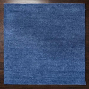 Indigo Modern Hand Tufted Area Rug Soft Plush Minimalist Carpet Handmade Luxury Living Room Bedroom Decor Contemporary <b>Floor</b> Rug - Product Image 3