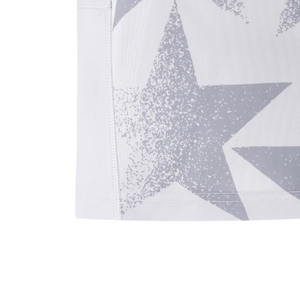 Camiseta de Rugby Blanca/Gris con Estampado de Estrellas, Cuello en V, Alto Rendimiento, Servicio OEM ODM, Buen Proveedor, Nueva Llegada, Máxima Calidad - Product Image 6