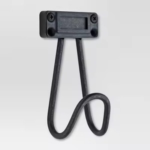 Elegant Metal Wall <b>Hooks</b> Heavy Duty Wall Mounted Coat Hat Holder Entryway Organizer For Home Bathroom <b>Kitchen</b> Storage Solution - Product Image 5