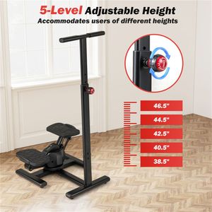 Pedaliera Multifunzionale con Capacità di 300 libbre, Pedali Antiscivolo e Telaio in Metallo Stabile, Design Step+Twist - Product Image 2