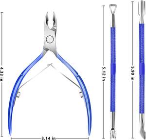 Outil de manucure de qualité supérieure, lames affûtées, coupe-cuticules super tranchantes en acier inoxydable - Product Image 6