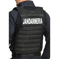 Chaleco Táctico de Seguridad para Entrenamiento al Aire Libre con Logotipo Personalizado, Materiales de Nailon y Poliéster Impermeables y Resistentes al Fuego