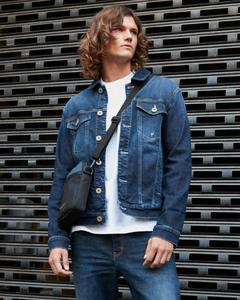 OEM Men's Denim <b>Jacket</b> with Custom Embroidery | Private Label Jean Apparel Manufacturer - Product Image 2