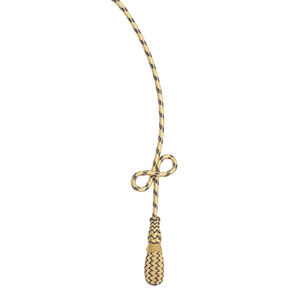 Nœuds de sabre OEM avec matériaux de qualité supérieure, couleur et taille personnalisables, et nœud de sabre réglable en fil de soie doré - Product Image 6