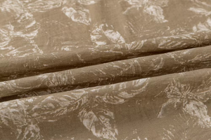 Chemises hawaïennes décontractées pour hommes à manches courtes en rayonne par sublimation, motif feuilles, pour les vacances à la plage - Product Image 5