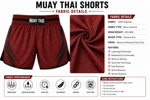 Shorts de Muay Thai personnalisés pour hommes, shorts d'entraînement à séchage rapide, shorts de boxe, shorts de Muay Thai en satin de qualité supérieure, shorts d'entraînement de kickboxing - Product Image 4