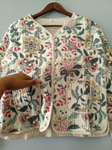 Veste matelassée en coton : veste et manteau à manches longues - Product Image 3