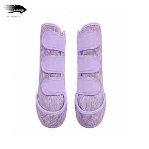 Botas Ecuestres Avanzadas con Absorción de Impactos, Duraderas y Transpirables, Equipo de Protección para Piernas de Montar, Servicio OEM - Product Image 1