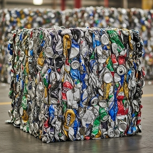 Déchets d'aluminium UBC de qualité industrielle, compressés et préparés pour les usines de recyclage et les marchés d'exportation - Product Image 1