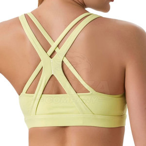 Soutien-gorge de sport confortable et tendance pour femme, respirant, séchage rapide, maintien élevé, logo personnalisable sur le devant, idéal pour le fitness - Product Image 3