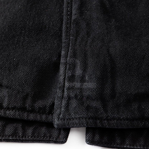 Heavyweight 100% Cotton Denim <b>Jacket</b> Men Washed <b>Trucker</b> Coat Contrast Stitch Windproof Breathable Regular Fit Custom Wholesale - Product Image 6