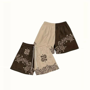 Nuevos Pantalones Cortos Deportivos de Malla de Poliéster para Hombre, Pantalones Cortos Casuales para Gimnasio y Entrenamiento, Proveedor OEM ODM, Pantalones Cortos para Hombre - Product Image 6