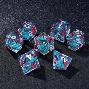 Dados de Resina Master Craft, Dados Poliédricos de Resina de Alta Precisión para Juegos de Mesa DND RPG Profesionales, Suministro de Artículos de Juego al por Mayor - Product Image 2