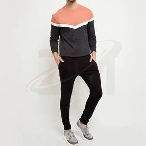 Sweat-shirts classiques à col rond, surdimensionnés, de haute qualité, épais, à double couche, à manches longues, vêtements pour hommes, services de conception - Product Image 3