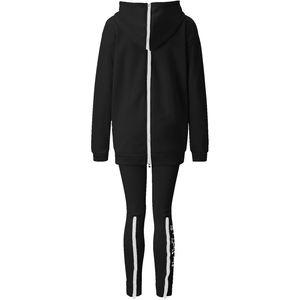 New Fashionable Acid Wash Printed Lightweight Breathable Four-Way Stretch Eco-Friendly Long Sleeves Tracksuit for Women - Product Image 2