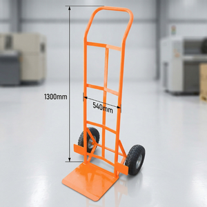 Carretilla de Mano Industrial con Capacidad de 440 lb, Estructura de Acero, Ruedas Resistentes y Agarre Cómodo - Product Image 4