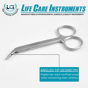 Professional Surgical Universal Scissors Curved Made with high quality Stainless Steel available by Life Care Instruments - Product Image 5