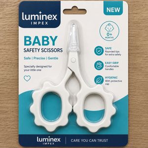 LUMINEX IMPEX LUB=127 Mini Red Aqua Green Sunflower Embroidery Stainless Steel Right-Handed <b>Thinning</b> Scissors Sharp Blade Hair - Product Image 5
