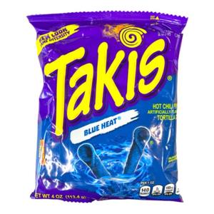 <span class=keywords><strong>Takis</strong></span> Rolled Tortilla Chips - Fuego Peperoncino Piccante e Lime & <span class=keywords><strong>Takis</strong></span> Edizione Limitata <span class=keywords><strong>Blue</strong></span> Heat Pepper 92.3g - Product Image 4
