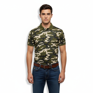 เสื้อโปโลกอล์ฟคุณภาพสูง ระบายอากาศได้ดี ซับเหงื่อได้ดี ออกแบบเองได้ พิมพ์ลายแบบซับลิเมชั่นเต็มตัว - Product Image 4