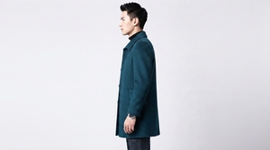 Private Label <b>Men's</b> Long <b>Winter</b> <b>Overcoat</b> Classic Loose Design Button Corduroy Eco-Friendly Fashion Outerwear Formal Casual Daily - Product Image 4