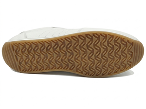 Chaussures de marche blanches synthétiques à lacets, bout rond, semelle intermédiaire confortable en EVA, légères, motif uni, toutes saisons, style décontracté - Product Image 3