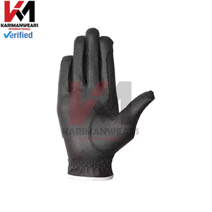 Gants d'équitation respirants en maille avec grip en silicone imprimé, gants d'équitation robustes en cuir pour le travail en écurie et à la ferme - Product Image 3