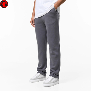 Pantalones Deportivos Grises para Hombre, Pantalones Casuales de Pierna Recta para Uso Diario, Ropa Masculina, Pantalones Deportivos para Gimnasio - Product Image 5