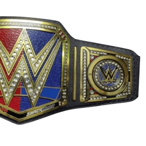 Cinturón de Campeonato WWE Personalizable de Alta Calidad, Cinturón Deportivo Rojo y Azul, Cinturón de Título Personalizado, Edición de Coleccionista - Product Image 4