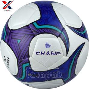 Ballon de football de haute qualité, professionnel, en PU PVC, logo personnalisé, léger, durable, écologique, taille 5 pour entraînement adulte, intérieur/extérieur - Product Image 4