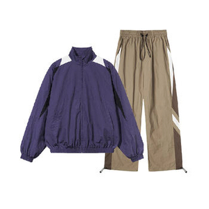Stylish Wear New Arrival Men <b>Windbreaker</b> Sets Plus Size Breathable Summer 100% Polyester <b>Vintage</b> Style Men <b>Windbreaker</b> Sets - Product Image 4