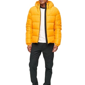 Chaqueta de invierno acolchada para hombre, nueva llegada, chaqueta cortavientos, acolchada, gruesa, con capucha, tipo burbuja. - Product Image 1