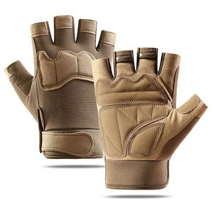 Workout Half <b>Finger</b> Gloves for Men and Women Anti Slip Wrist <b>Support</b> Gym Weightlifting Gloves - Product Image 5